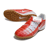 Nike Air Zoom Total 90 III TF Red and White Society Football Boots